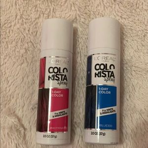 Colorists spray (blue and pink set)